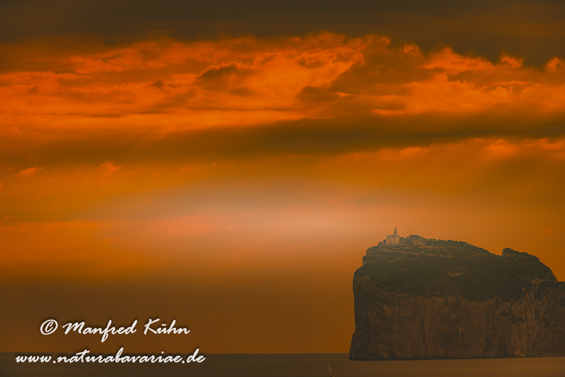 Sonnenuntergang bei Alghero